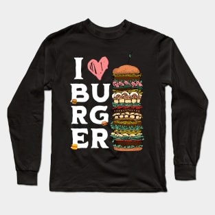 Burger Lover Long Sleeve T-Shirt